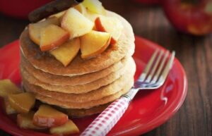 Pancake de Manzana y Chocho allpaviva